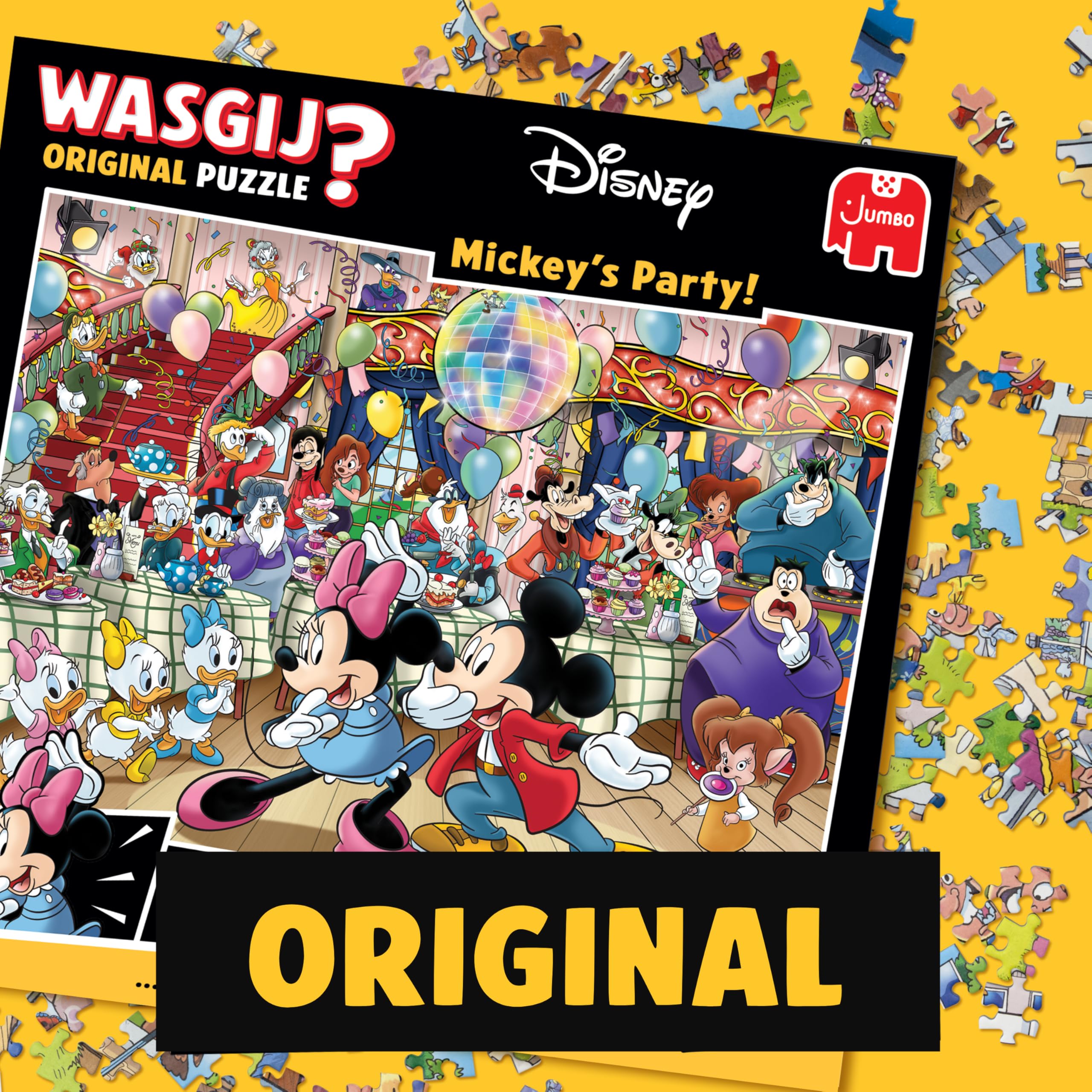 Amazon | Wasgij オリジナル ディズニー ミッキーのパーティー 1000